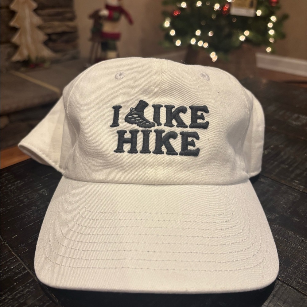 MERRELL “I Like Hike” Dad Hat Unisex One Size White NWT